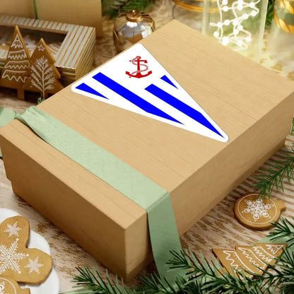 Burgee of YC Uruguayo (Uruguay) STICKER Vinyl Kiss-Cut Decal - The Sticker Space