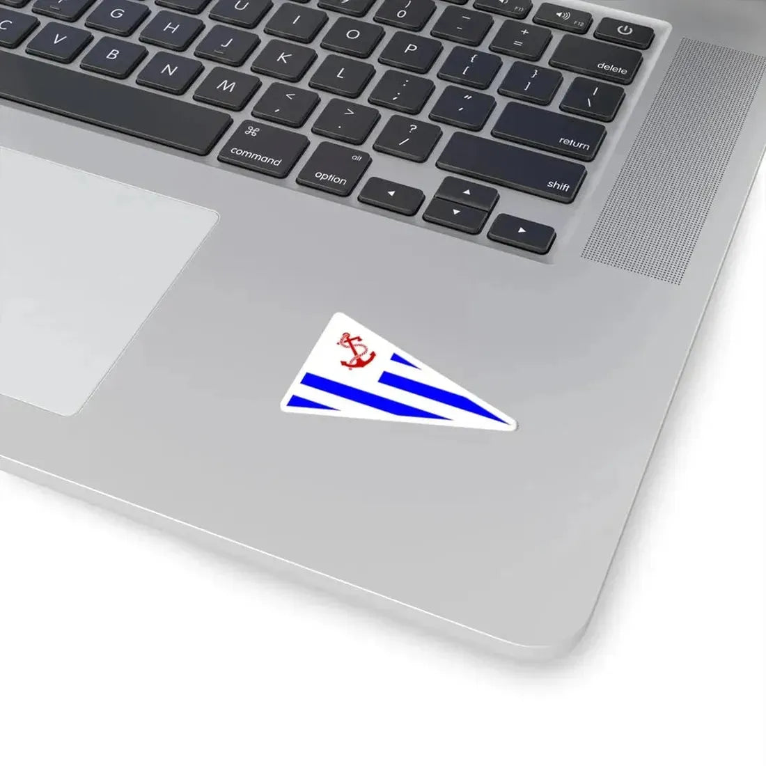 Burgee of YC Uruguayo (Uruguay) STICKER Vinyl Kiss-Cut Decal - The Sticker Space