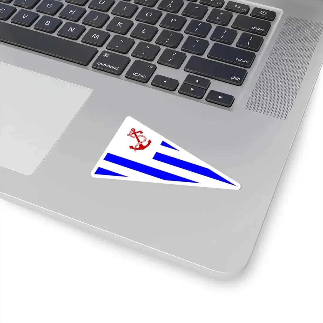 Burgee of YC Uruguayo (Uruguay) STICKER Vinyl Kiss-Cut Decal - The Sticker Space
