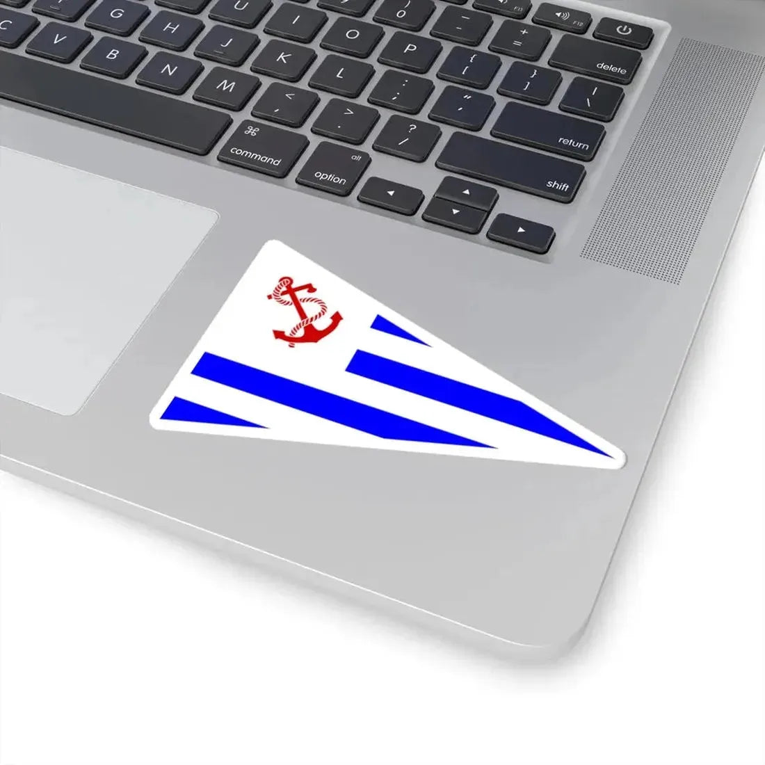 Burgee of YC Uruguayo (Uruguay) STICKER Vinyl Kiss-Cut Decal - The Sticker Space
