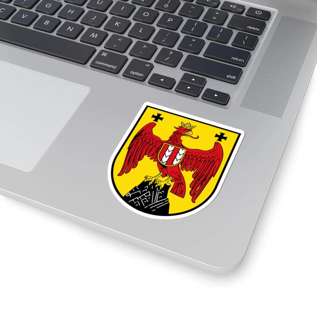 Burgenland Wappen (Austria) (Coat of Arms) STICKER Vinyl Kiss-Cut Decal - The Sticker Space