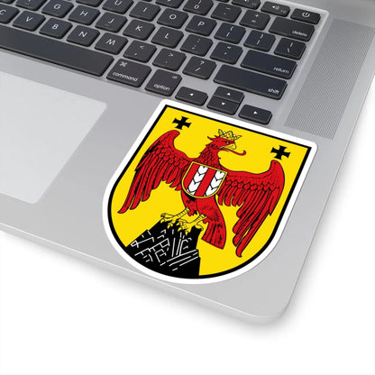 Burgenland Wappen (Austria) (Coat of Arms) STICKER Vinyl Kiss-Cut Decal - The Sticker Space
