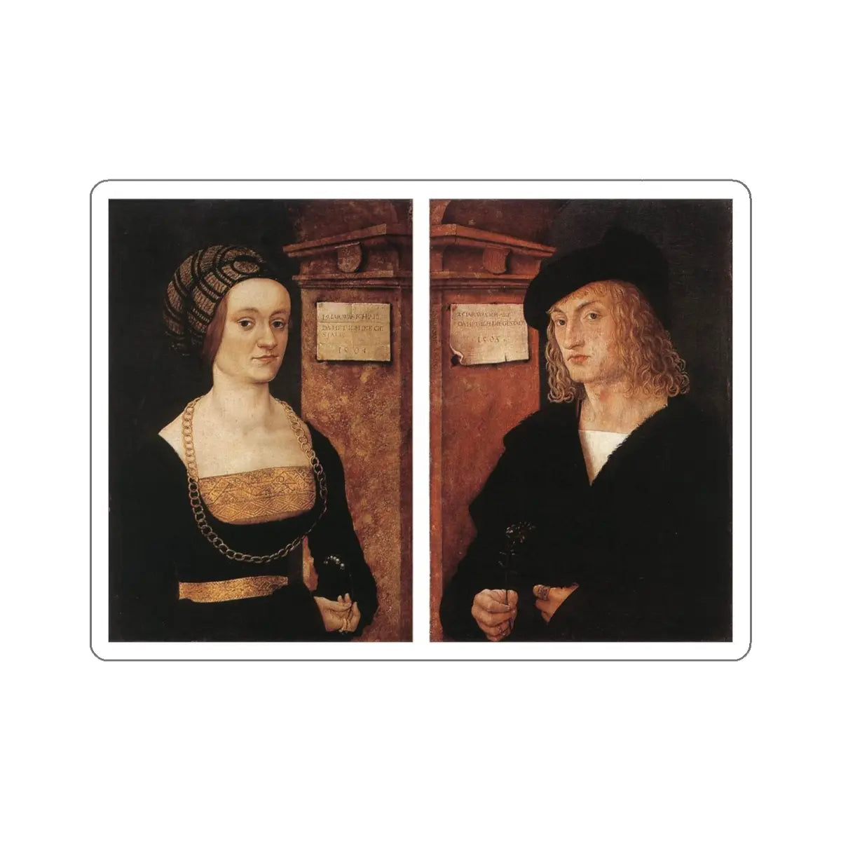 SKU:16280199232856325643 Sticker types:White Shape:Die-Cut Sizes:4" × 4"