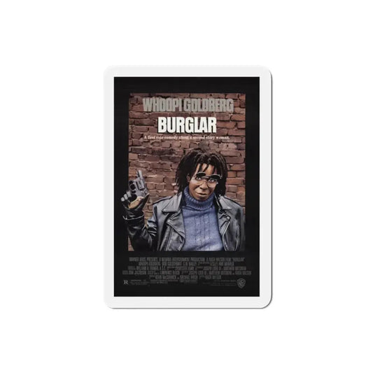 Burglar 1987 Movie Poster Refrigerator Magnet 2 Inch - The Sticker Space