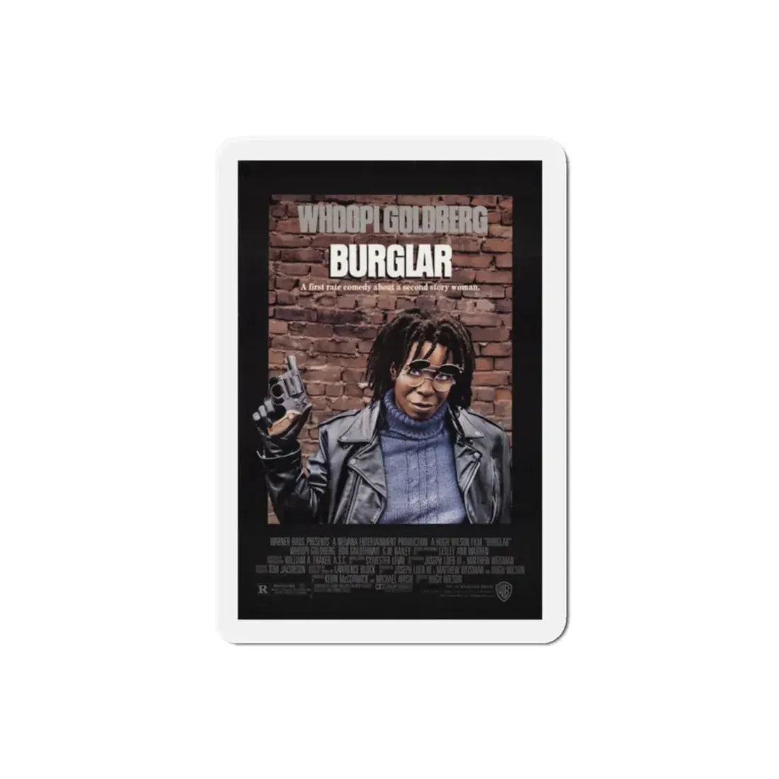 Burglar 1987 Movie Poster Refrigerator Magnet - The Sticker Space