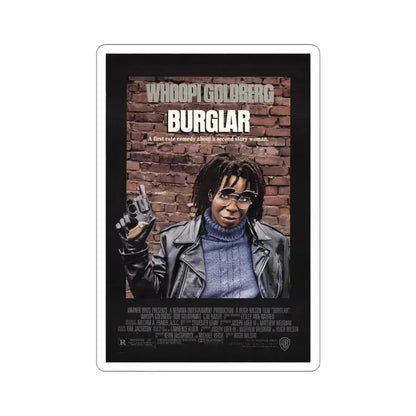 Burglar 1987 Movie Poster STICKER Vinyl Die-Cut Decal 4 Inch - The Sticker Space