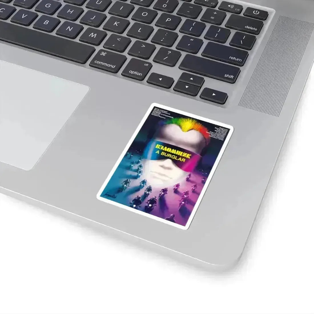 BURGLAR 1987 Movie Poster - STICKER Vinyl Kiss-Cut Decal - The Sticker Space