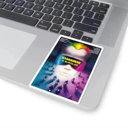 BURGLAR 1987 Movie Poster - STICKER Vinyl Kiss-Cut Decal - The Sticker Space