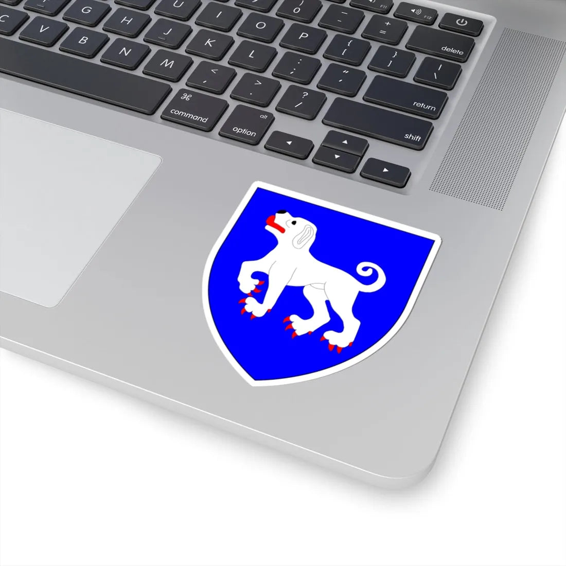 BurgoyneArms (England) (Coat of Arms) STICKER Vinyl Kiss-Cut Decal - The Sticker Space