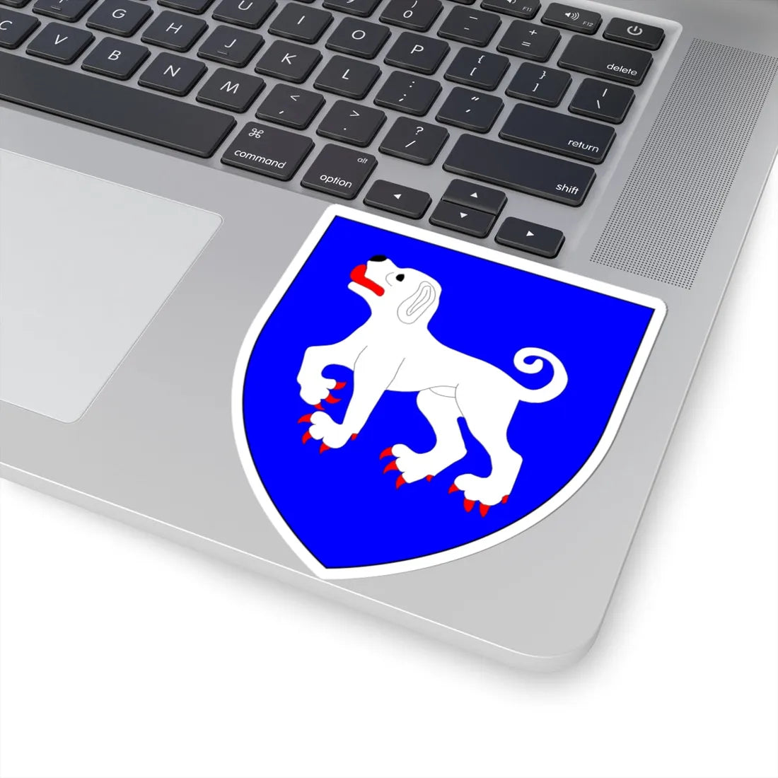 BurgoyneArms (England) (Coat of Arms) STICKER Vinyl Kiss-Cut Decal - The Sticker Space