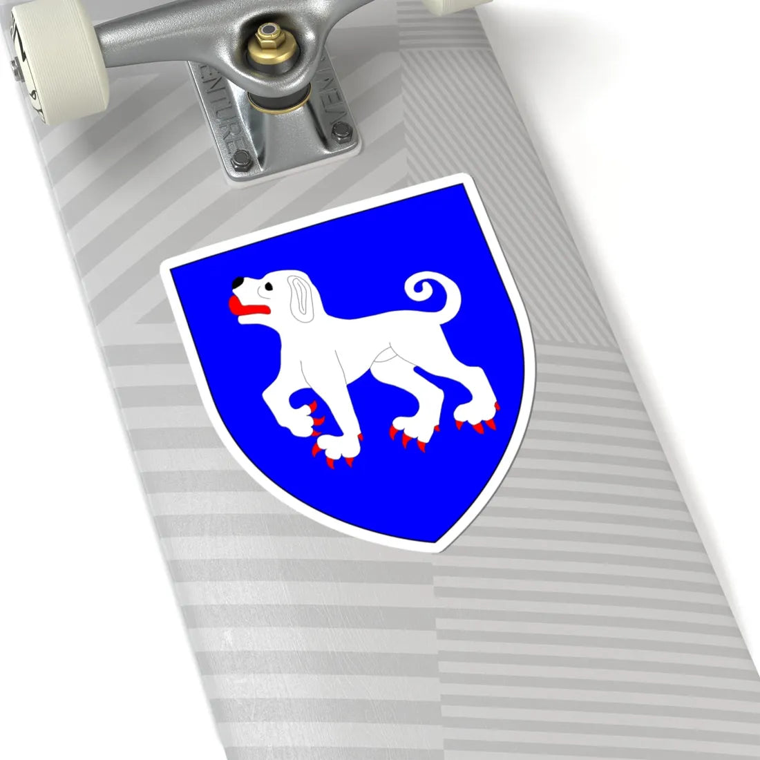 BurgoyneArms (England) (Coat of Arms) STICKER Vinyl Kiss-Cut Decal - The Sticker Space