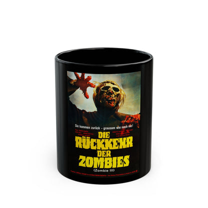 BURIAL GROUND (GERMAN) 1981 Movie Poster - Black Coffee Mug-11oz-The Sticker Space