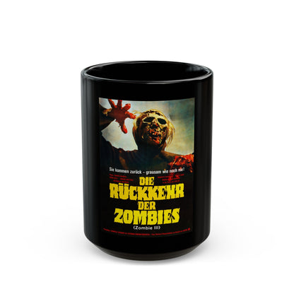 BURIAL GROUND (GERMAN) 1981 Movie Poster - Black Coffee Mug-15oz-The Sticker Space