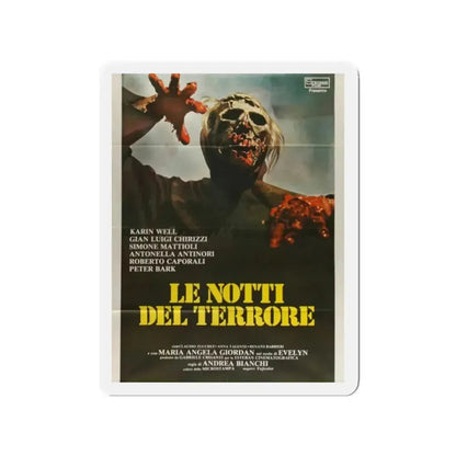BURIAL GROUND (ITALIAN) 1981 Movie Poster - Refrigerator Magnet - The Sticker Space