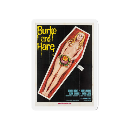 BURKE AND HARE (ITALIAN) 1972 Movie Poster - Die-Cut Magnet-6 × 6"-The Sticker Space