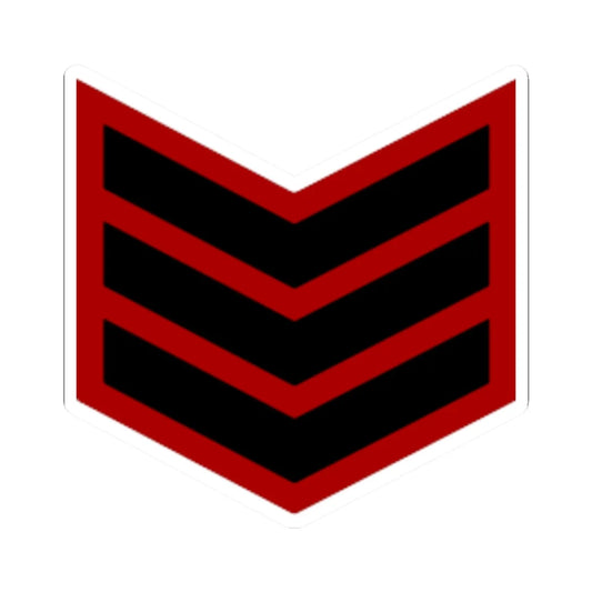 Burma army OR 5 (Myanmar) (Military Rank) STICKER Vinyl Kiss-Cut Decal 2 Inch White - The Sticker Space