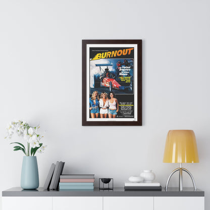 BURNOUT 1979 - Framed Movie Poster-The Sticker Space