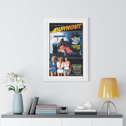 BURNOUT 1979 - Framed Movie Poster-The Sticker Space