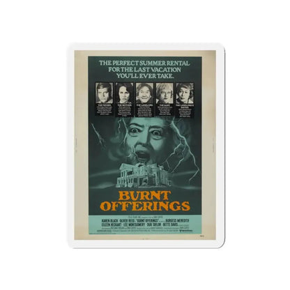 BURNT OFFERINGS 1976 Movie Poster - Refrigerator Magnet 5 Inch - The Sticker Space