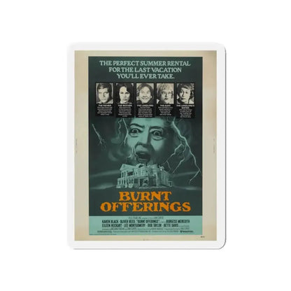 BURNT OFFERINGS 1976 Movie Poster - Refrigerator Magnet - The Sticker Space