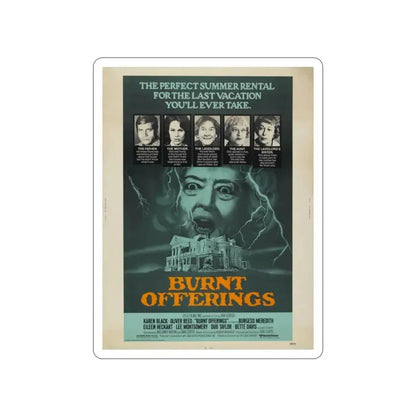 BURNT OFFERINGS 1976 Movie Poster STICKER Vinyl Die-Cut Decal 2 Inch - The Sticker Space