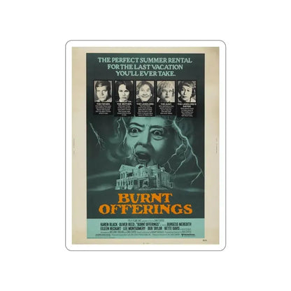 BURNT OFFERINGS 1976 Movie Poster STICKER Vinyl Die-Cut Decal 4 Inch - The Sticker Space