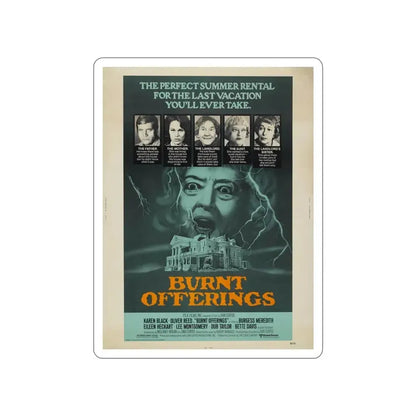 BURNT OFFERINGS 1976 Movie Poster STICKER Vinyl Die-Cut Decal 5 Inch - The Sticker Space