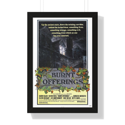 BURNT OFFERINGS (TEASER) 1976 - Framed Movie Poster-16″ x 24″-The Sticker Space