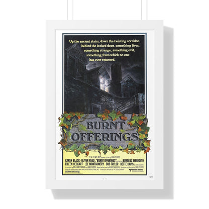 BURNT OFFERINGS (TEASER) 1976 - Framed Movie Poster-16″ x 24″-The Sticker Space