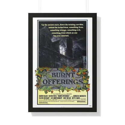 BURNT OFFERINGS (TEASER) 1976 - Framed Movie Poster - The Sticker Space