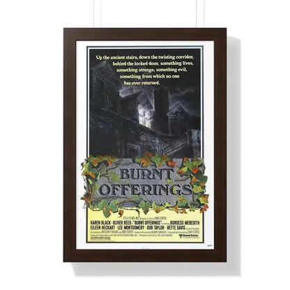 BURNT OFFERINGS (TEASER) 1976 - Framed Movie Poster - The Sticker Space