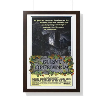 BURNT OFFERINGS (TEASER) 1976 - Framed Movie Poster - The Sticker Space