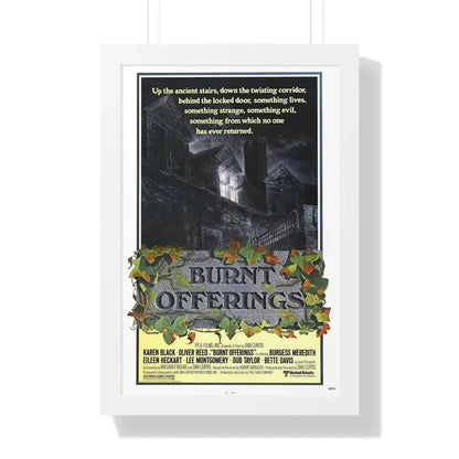 BURNT OFFERINGS (TEASER) 1976 - Framed Movie Poster - The Sticker Space