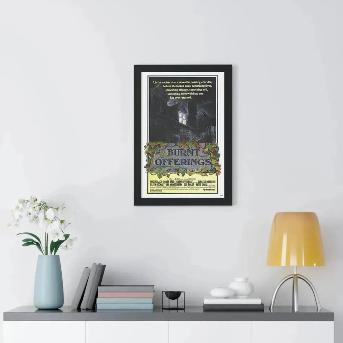 BURNT OFFERINGS (TEASER) 1976 - Framed Movie Poster - The Sticker Space