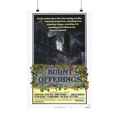 BURNT OFFERINGS (TEASER) 1976 - Paper Movie Poster 16″ x 24″ Matte - The Sticker Space