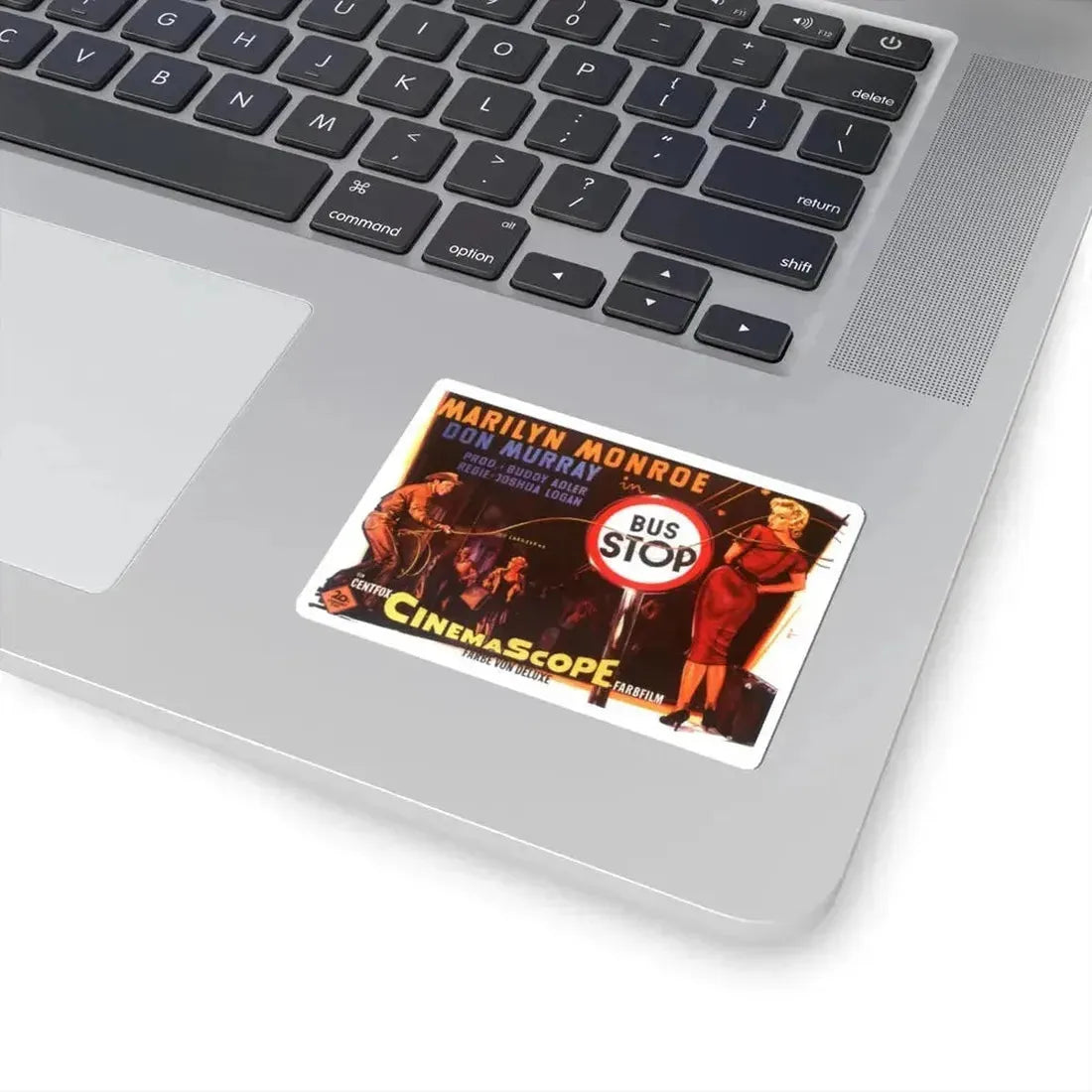 Bus Stop 1956 Movie Poster - STICKER Vinyl Kiss-Cut Decal - The Sticker Space