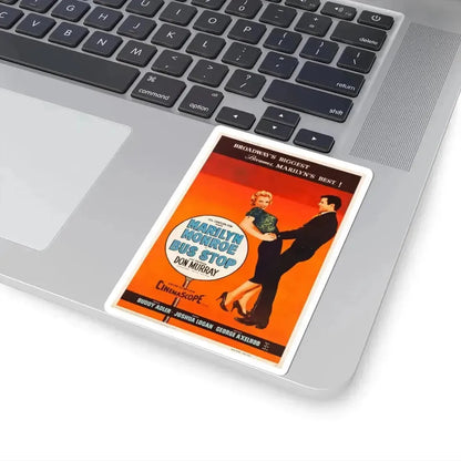 Bus Stop 1956 v2 Movie Poster - STICKER Vinyl Kiss-Cut Decal - The Sticker Space