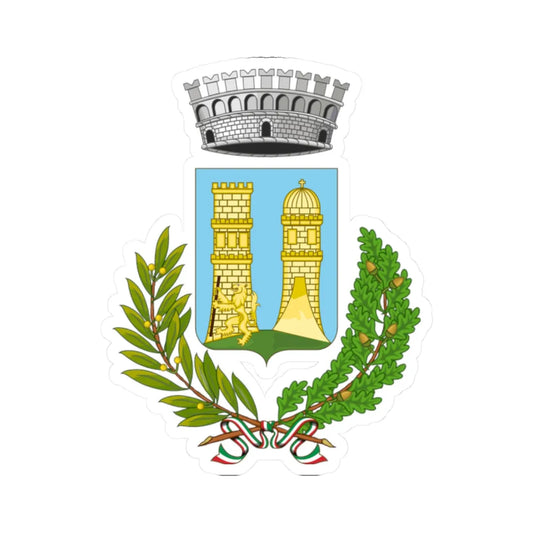 Busalla-Stemma (Italy) (Coat of Arms) STICKER Vinyl Kiss-Cut Decal 2 Inch White - The Sticker Space