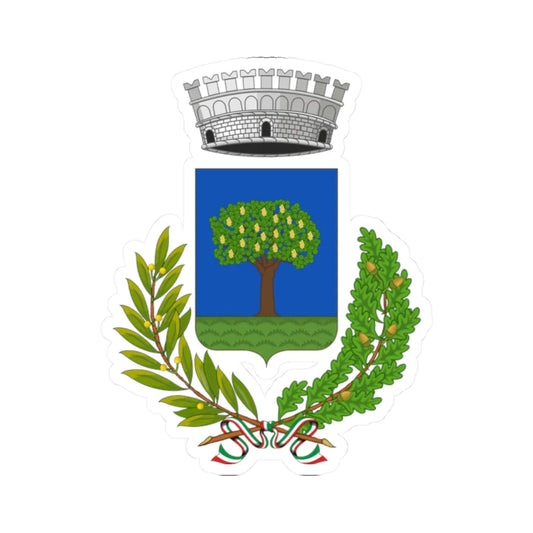 Buscate-Stemma (Italy) (Coat of Arms) STICKER Vinyl Kiss-Cut Decal 2 Inch White - The Sticker Space
