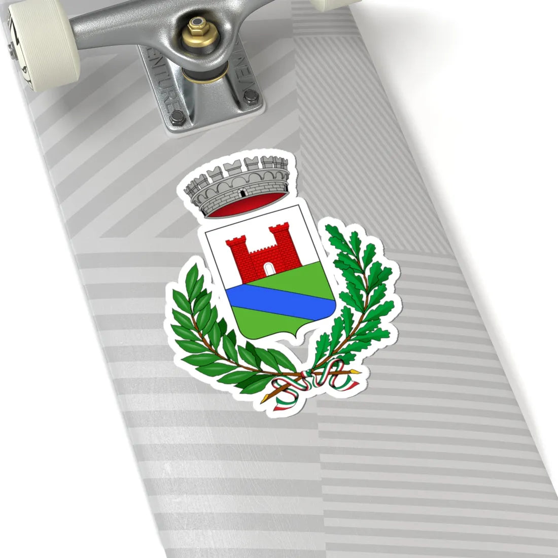 Buscemi-Stemma (Italy) (Coat of Arms) STICKER Vinyl Kiss-Cut Decal - The Sticker Space