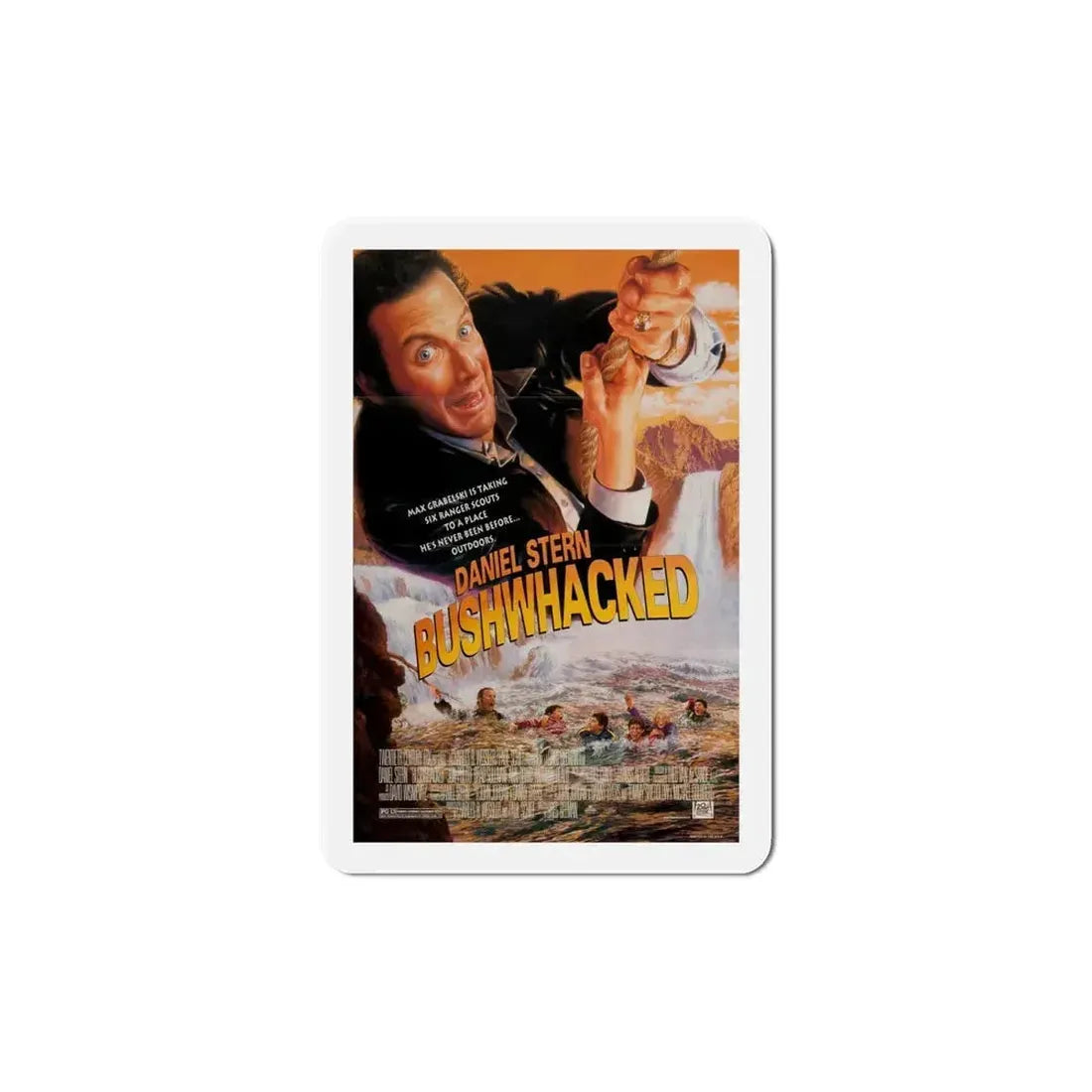 Bushwhacked 1995 Movie Poster Refrigerator Magnet 6 Inch - The Sticker Space
