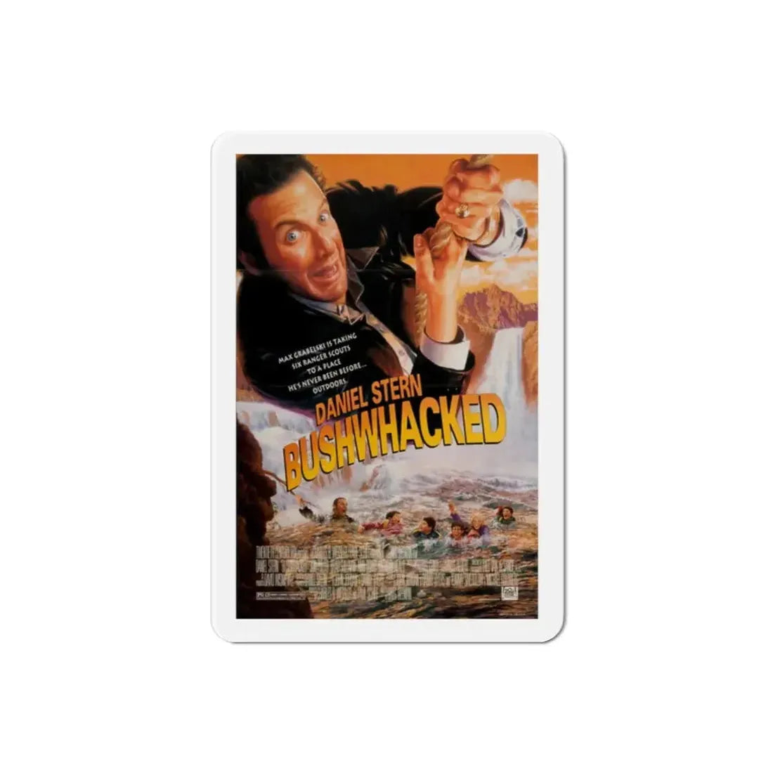 Bushwhacked 1995 Movie Poster Refrigerator Magnet - The Sticker Space