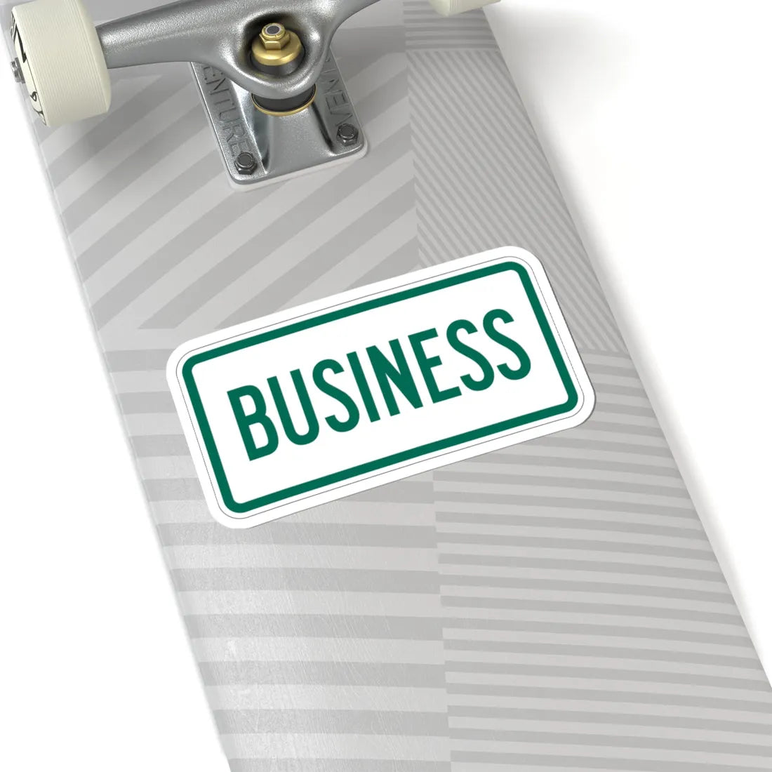 Business plate Vermont (Vermont) (Road Sign) STICKER Vinyl Kiss-Cut Decal - The Sticker Space