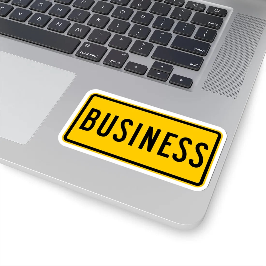 Business plate Wyoming (Wyoming) (Road Sign) STICKER Vinyl Kiss-Cut Decal - The Sticker Space