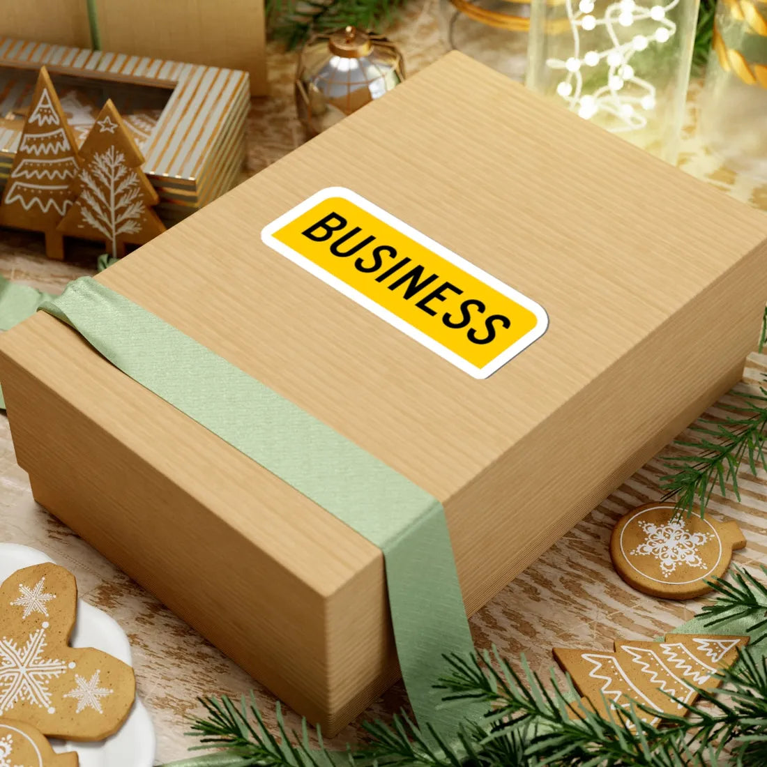 Business plate yellow FL 1956 (Florida) (Road Sign) STICKER Vinyl Kiss-Cut Decal - The Sticker Space