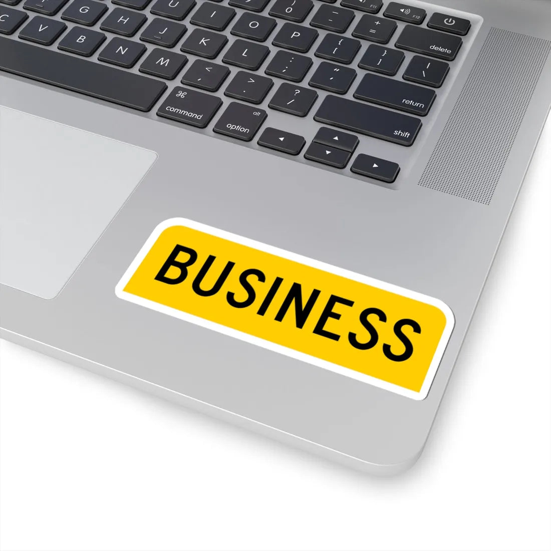 Business plate yellow FL 1956 (Florida) (Road Sign) STICKER Vinyl Kiss-Cut Decal - The Sticker Space