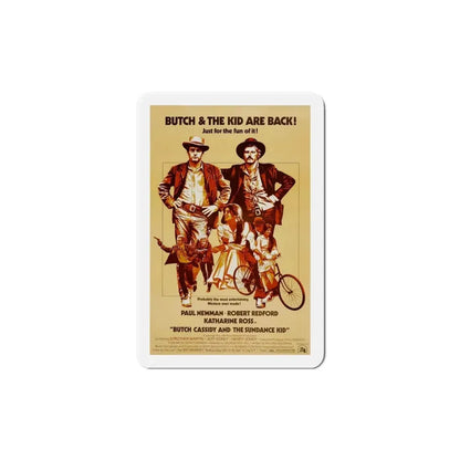 Butch Cassidy and the Sundance Kid 1969 Movie Poster Refrigerator Magnet - The Sticker Space