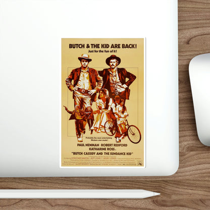 Butch Cassidy and the Sundance Kid 1969 Movie Poster STICKER Vinyl Die-Cut Decal-The Sticker Space