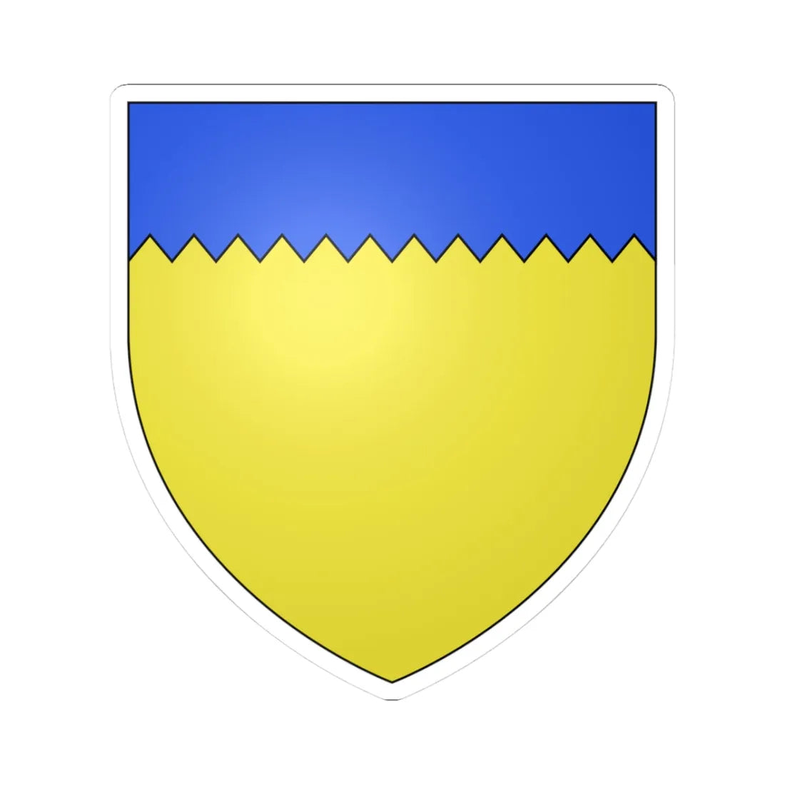 Butler arms (Ireland) (Coat of Arms) STICKER Vinyl Kiss-Cut Decal 3 Inch White - The Sticker Space