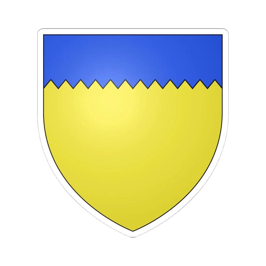 Butler arms (Ireland) (Coat of Arms) STICKER Vinyl Kiss-Cut Decal 4 Inch White - The Sticker Space